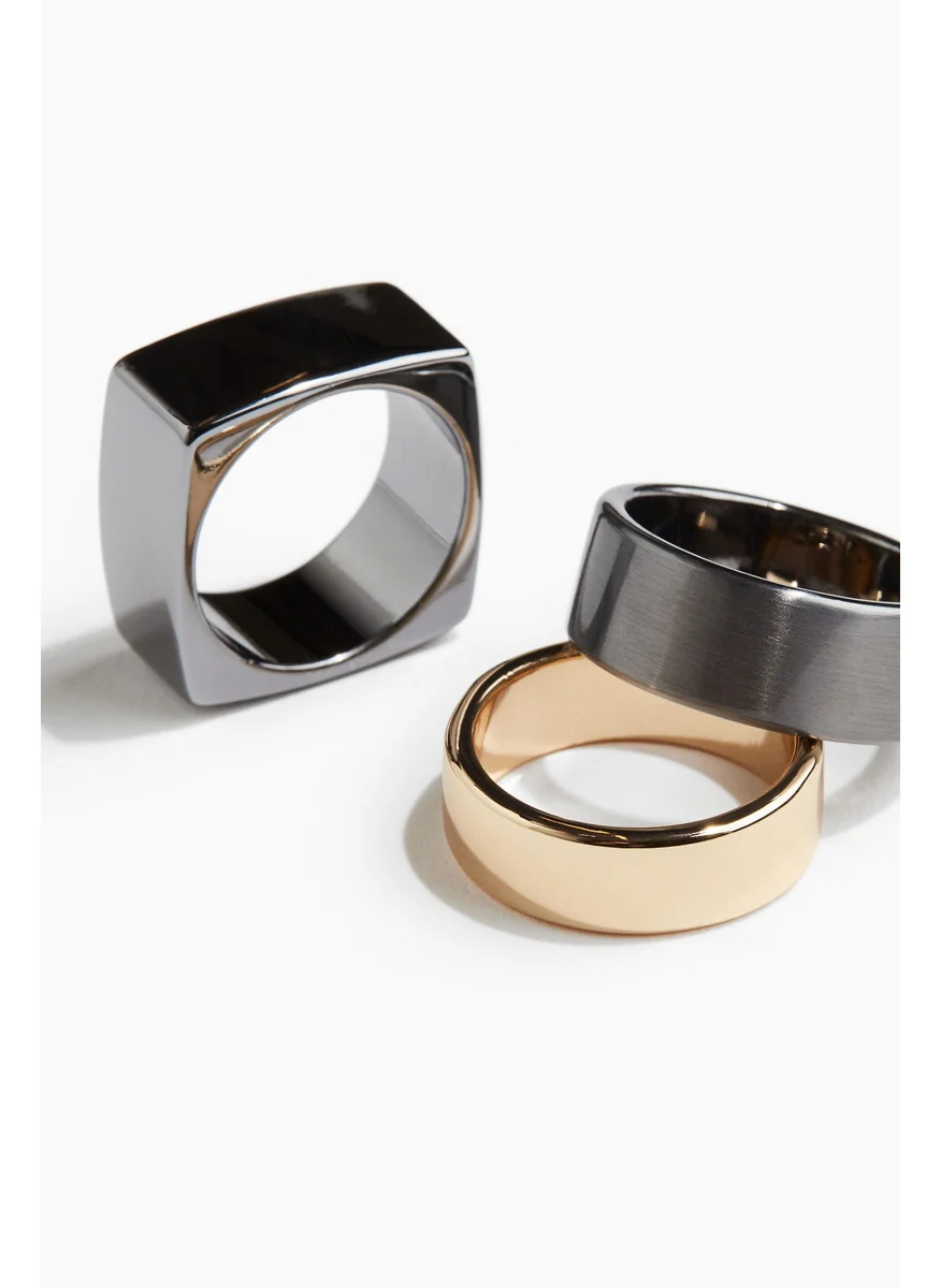 H&M 3-Pack Rings