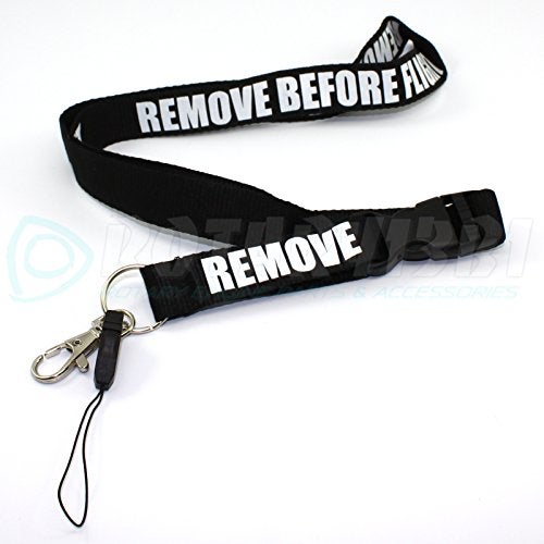 Rotary13B1 Remove Before Flight Lanyard - Black - Image 2