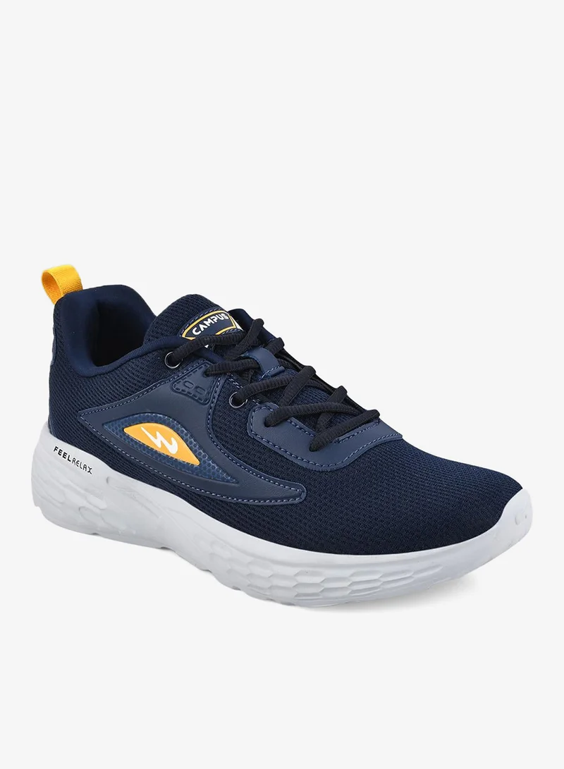 CAMPUS Blu/Mstd Men's Low-Top Sneakers - Bold Colours With Cloud Like Comfort for Men | Best Price UAE