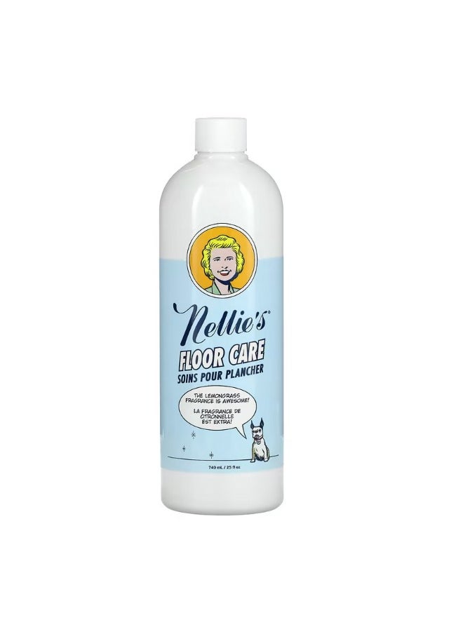 Nellie's Floor Care Lemongrass 25 fl oz 740 ml  - Image 1