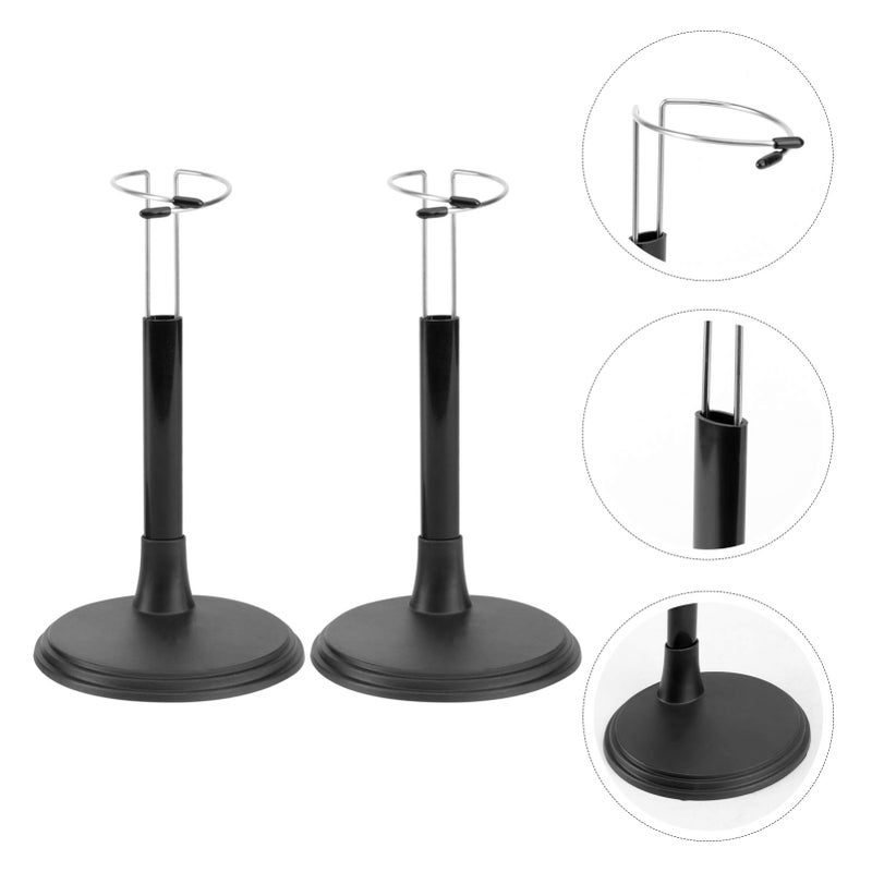 Cabbage Patch Doll Display Stand Holder Black 25cm For 2 Dolls Support Rack - Image 5