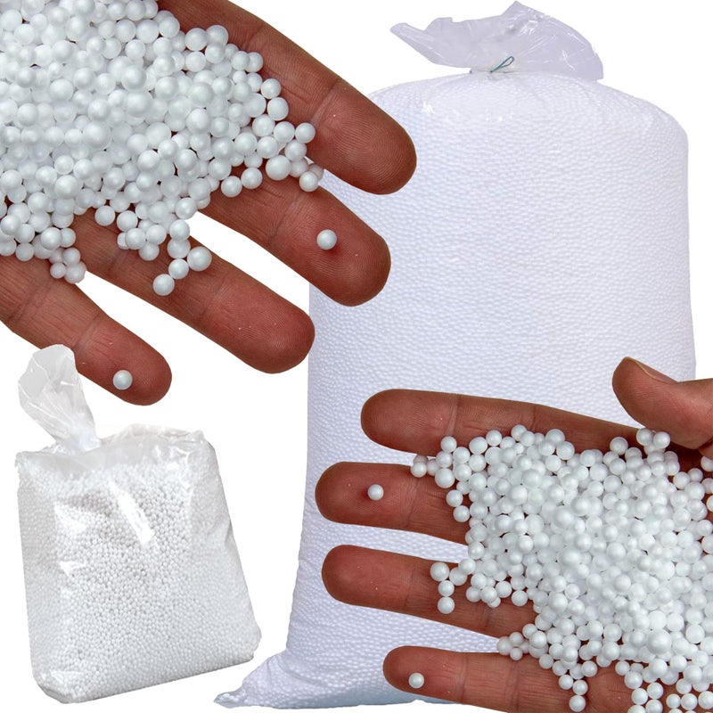 STORM TRADING GROUP Bean Bag Filler Refill Booster Polystyrene Extra Top Up Bead Bag Beans Balls Various Bags 10 Cubic Feet