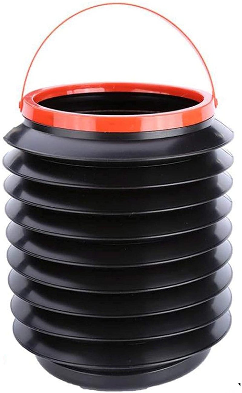 JAY VEER SALES JAY VEER SALES Multifunction Foldable Car Handy Bucket Magic Container Trash Bin Storage Collapsible Durable Boot Organizer Camping Bucket 1Pcs  - Image 1