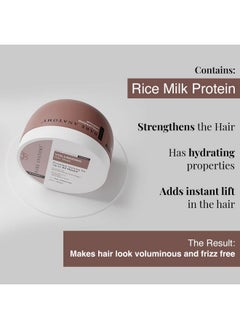 BARE ANATOMY Volumizing Hair Mask Volume For Upto 24 Hrs Powered By Peptides & Rich Milk Protein For Dense & Conditioned Hair For Dry & Frizzy Hair Sulphate & Paraben Free Women & Men250Gm  - Image 4