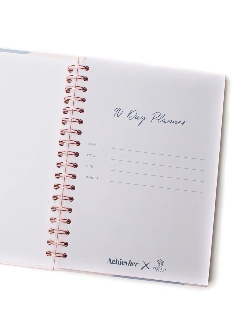 Prickly Pear Achievher X 90 Day Planner