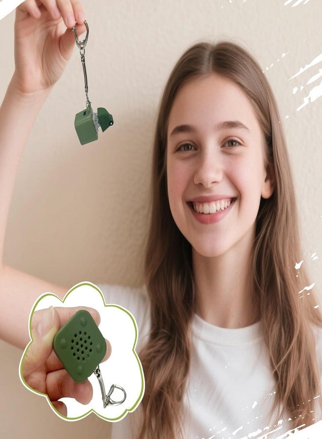 VARNH Frog Sound Keychain - Funny Frog Croaking Keychain Toy – LED Fidget Clicker, Cute Animal Stress Relief Toy for Kids & Adults - Image 4
