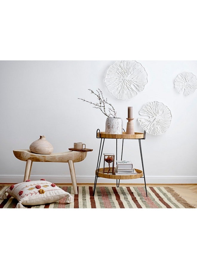 Creative Co-op Creative Co-Op Handmade White Coral Shaped Paper & Metal Wall Décor (Set of 3 Sizes)  - Image 4