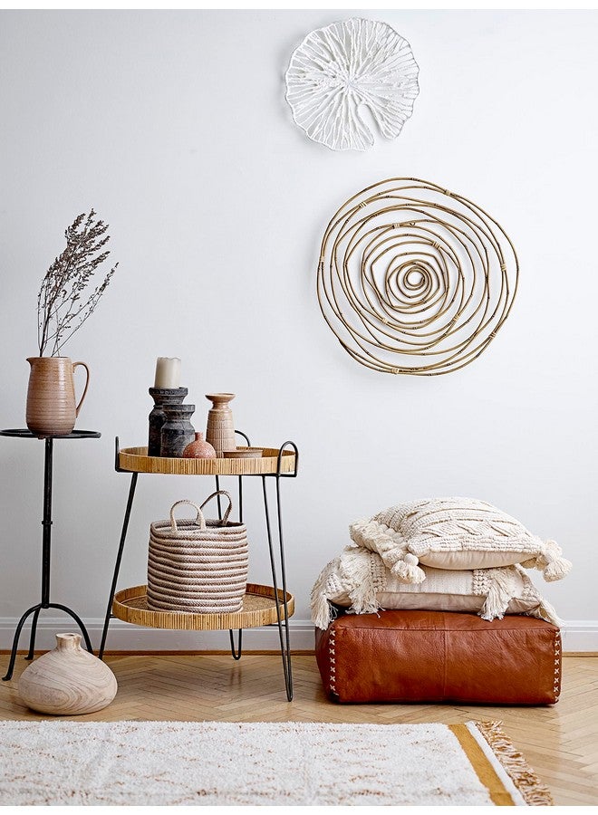 Creative Co-op Creative Co-Op Handmade White Coral Shaped Paper & Metal Wall Décor (Set of 3 Sizes)  - Image 5
