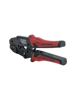 Klein Tools Crimper Tool Ratcheting Insulated Terminal Wire Crimper For 10 To 22 Awg Wire And Copper Cable 3005Cr  - Image 1