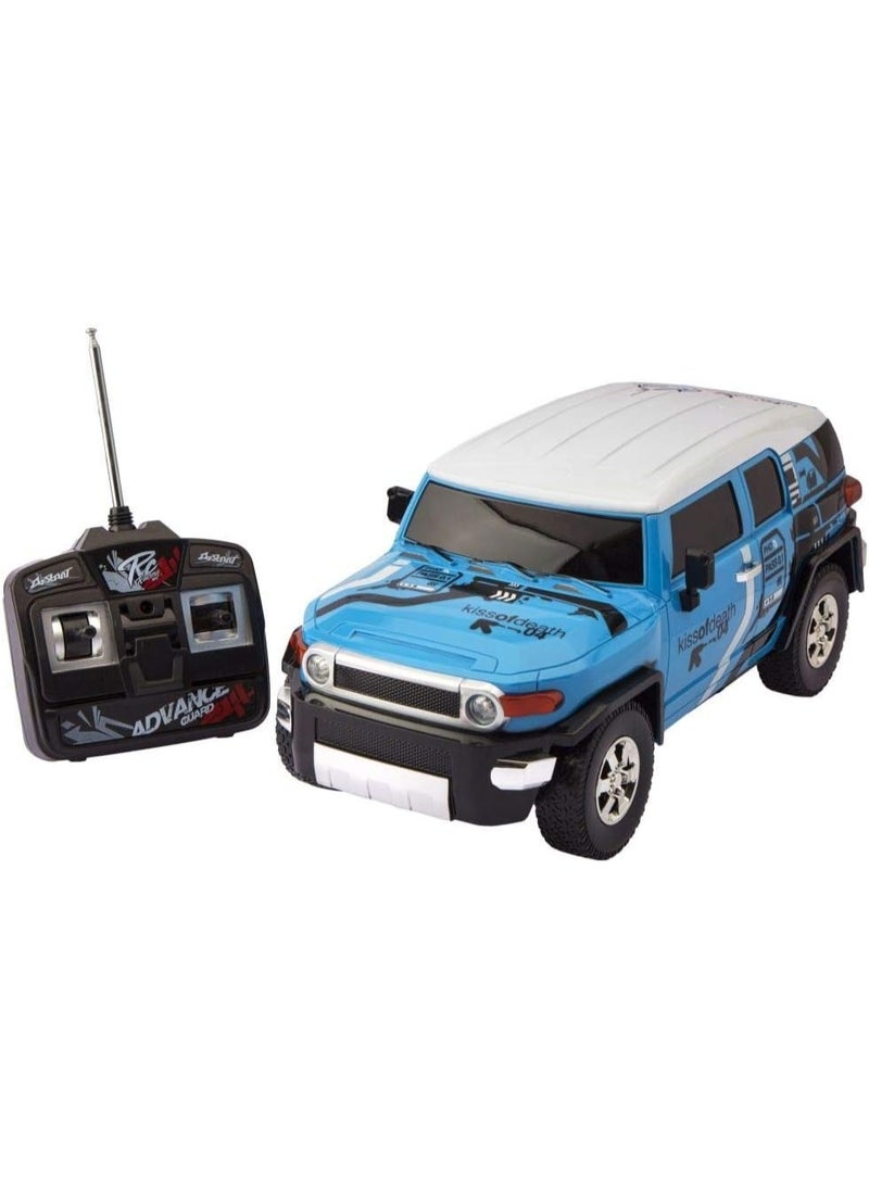Best Toy Toyota FJ Cruiser Off-Road RC Car (10-23588) – High-Speed Remote Control Scale Model Vehicle with Rechargeable Battery & Full-Function Control for Kids (Blue)