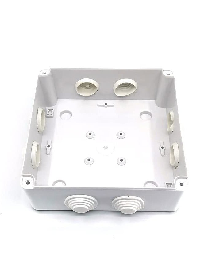 fujistar FS-AB150SQ Adapter Box – Weatherproof Electrical Junction Box 15 x 15 x 7 cm for Safe Indoor and Outdoor Electrical Connections  - Image 2