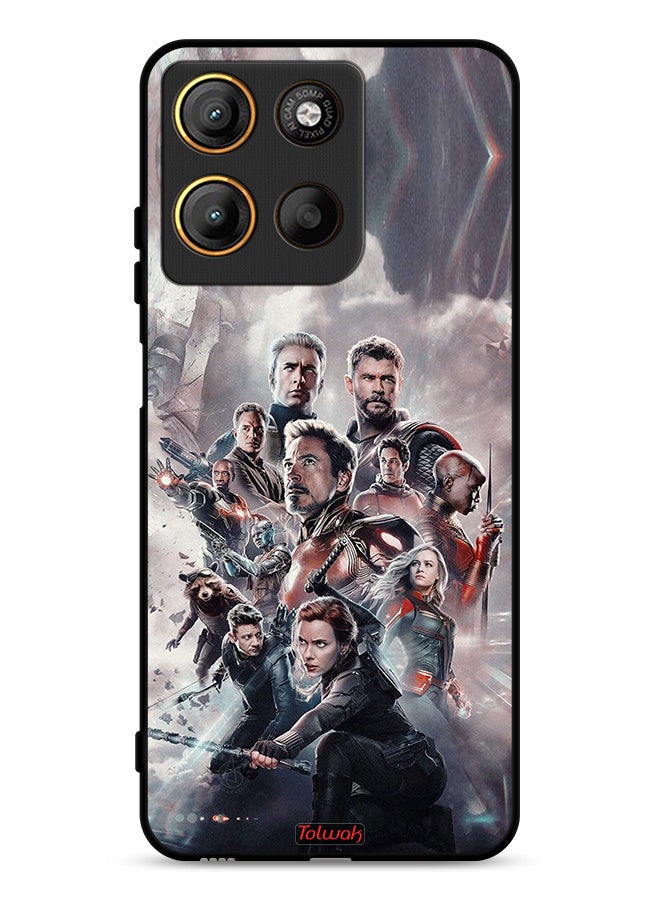 Tolwak Motorola Moto G15 Protective Case Cover Avengers