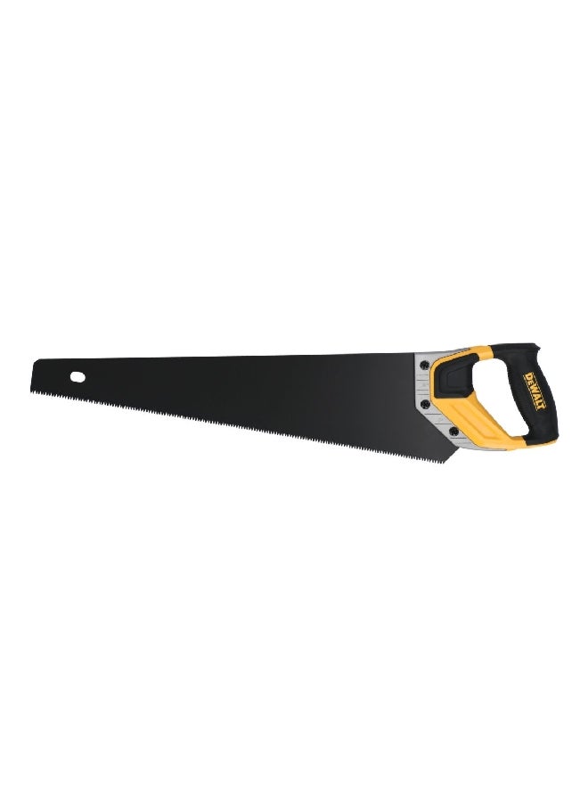 DEWALT Low Friction Coating Handsaw Black and Yellow 20 Inch DWHT20545L  - Image 1