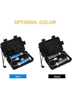 Grill Mark 2-Piece Magnetic LED Grill Lights Silver and Black 23.8 x 3.7 x 3.7 cm 8095388  - Image 5