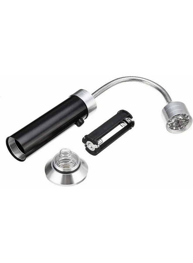 Grill Mark 2-Piece Magnetic LED Grill Lights Silver and Black 23.8 x 3.7 x 3.7 cm 8095388 - Image 3