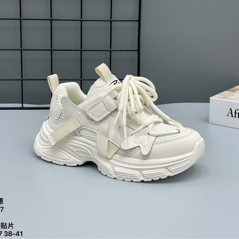 2025 Spring Delhui 58007 New Men'S And Women'S Shoes Double Net Sneaker New Children'S Casual Shoes Women - Image 4