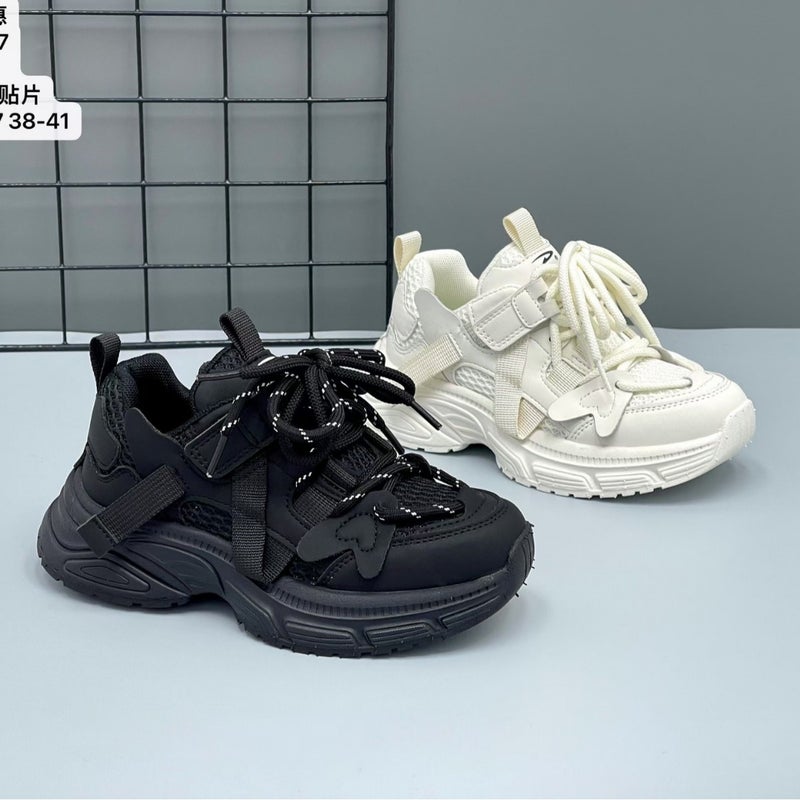 2025 Spring Delhui 58007 New Men'S And Women'S Shoes Double Net Sneaker New Children'S Casual Shoes Women - Image 2