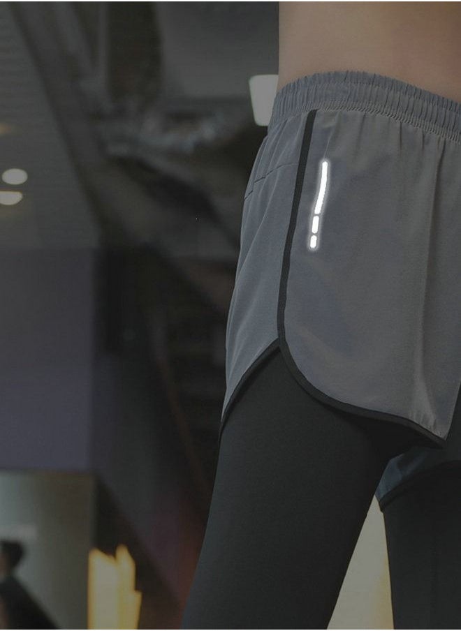 Nomadic Noble Dri-FIT  Fake two pieces Woven Hybrid Running Joggers fitness  - Image 3