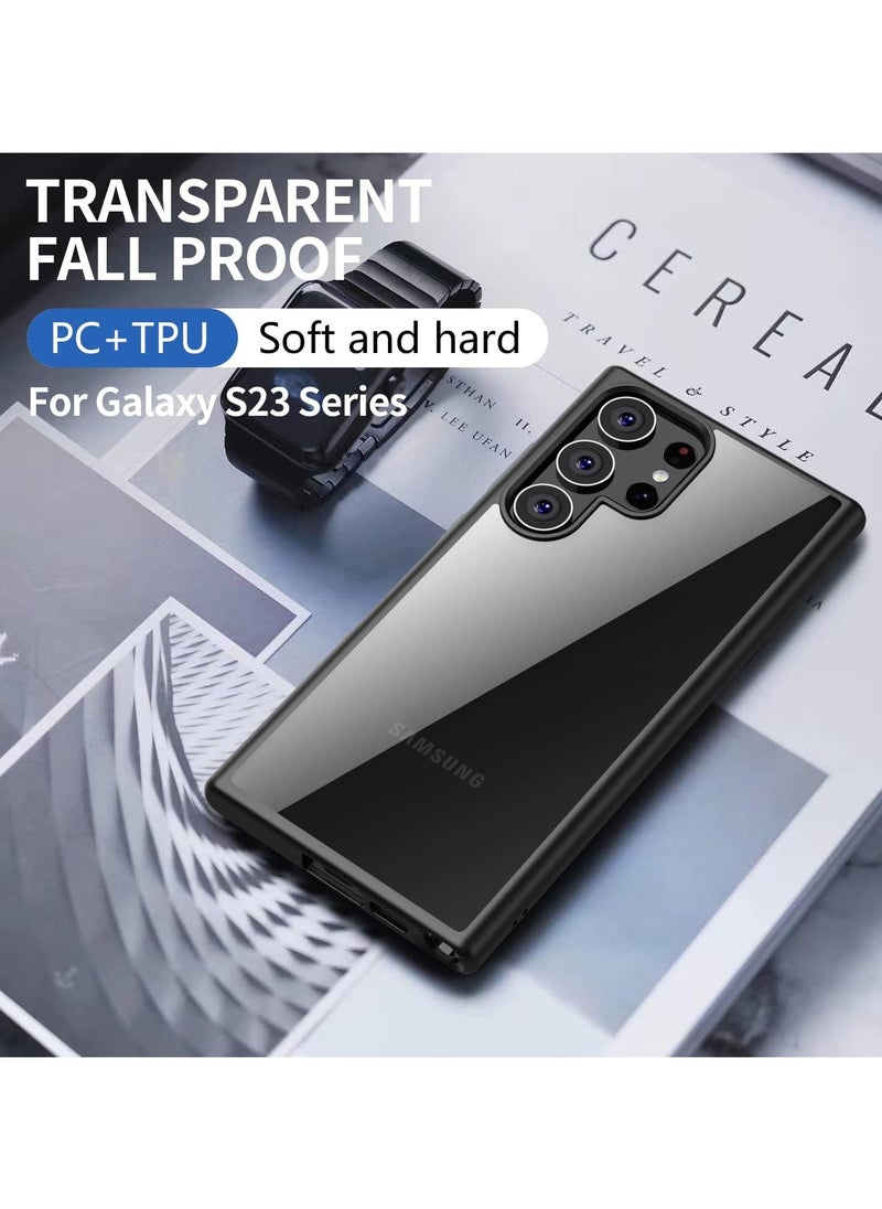 Mmmon - Compatible With Samsung Galaxy S24 Ultra Case,Anti-Fingerprint,Scratch-Resistant Hard Acrylic PC Back Cae for Samsung Galaxy S24 Ultra - Image 1