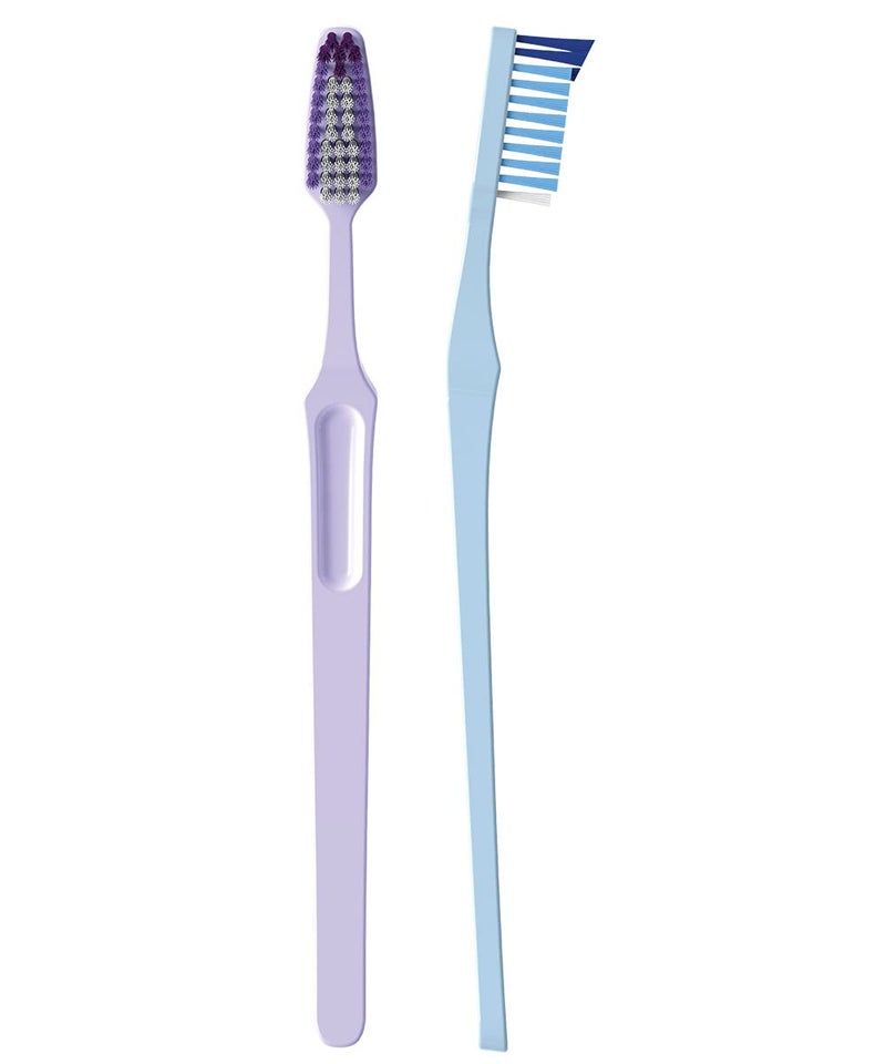 Reach Crystal Clean Toothbrush, Firm, Assorted Colors (Pack of 18) - Image 3