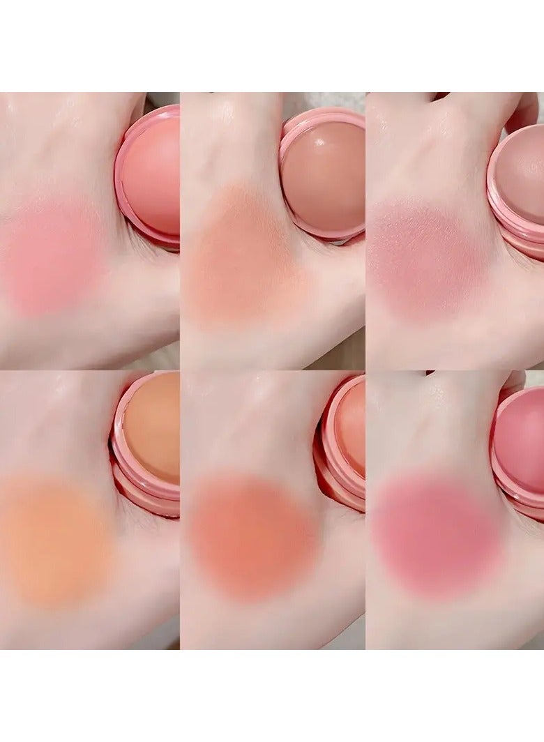 ORiTi Blush Ball Peach Pinkish Blush Monochrome Matte Mist Instant Makeup For Any Crowd To Enhance The Complexion And Make The Skin Look Flawless - Image 2