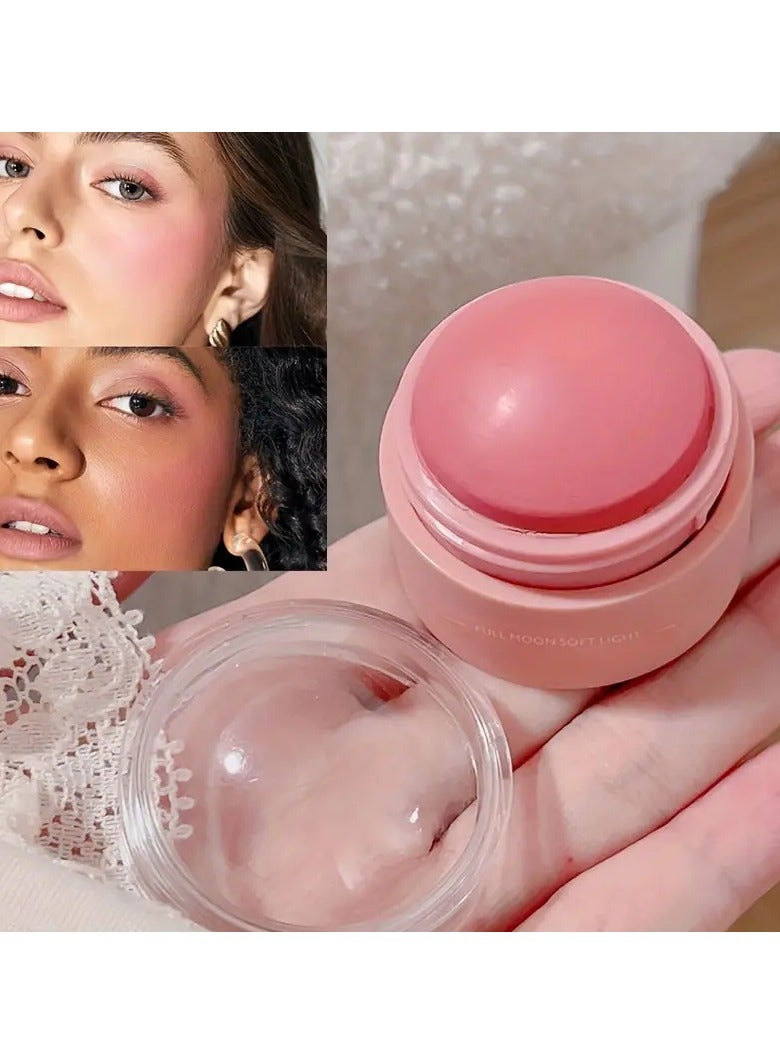 ORiTi Blush Ball Peach Pinkish Blush Monochrome Matte Mist Instant Makeup For Any Crowd To Enhance The Complexion And Make The Skin Look Flawless - Image 3