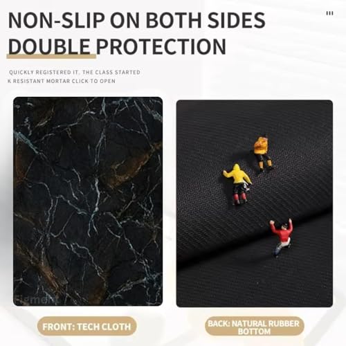 FIGMENT 2 Pcs Kitchen Mats - Waterproof Memory Foam Standing Floor Mat Non Slip Kitchen Rugs, Comfort Runner Floor Mat Carpets for Kitchen Home Office, Laundry(118 * 38 cm, 58 * 38 cm) - Image 5
