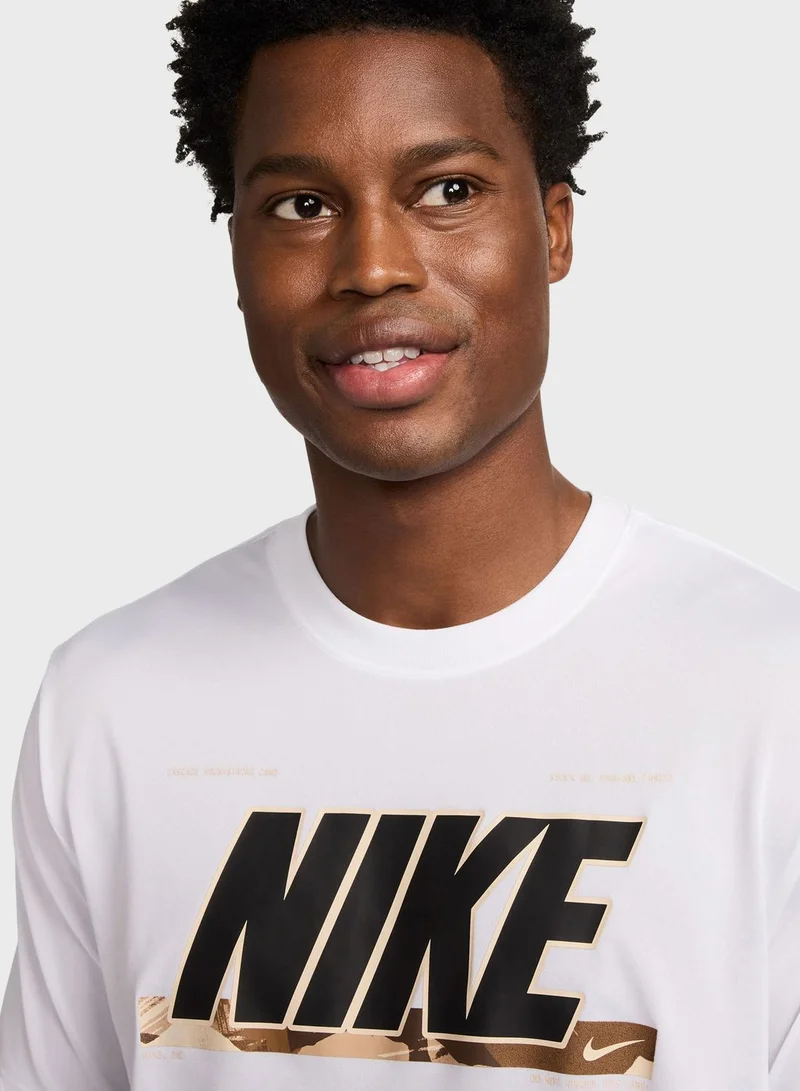 Nike Dri-Fit Camo Graphic T-Shirt
