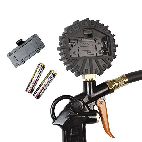 Freeman فريمان FATDTI مضخة هواء رقمية للإطارات مع مقياس ضغط LCD - Image 4