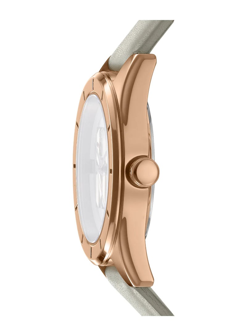 DKNY Chambers Midi Dk1L016L0035 - Leather Female Quartz 3 Hands - Image 2