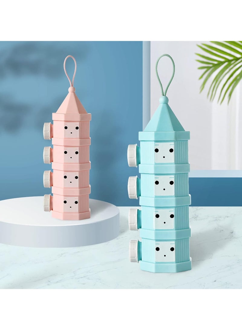 ORiTi 2pcs Baby Milk Powder Dispenser Milk Powder Pots - Image 3