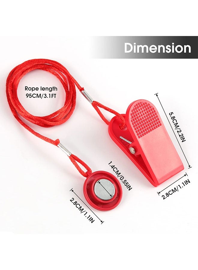 WINEENEE Treadmill Safety Key Universal Magnetic Replacement 5.8x2.7x1.5cm for Home Gym Outdoor Use - Image 2