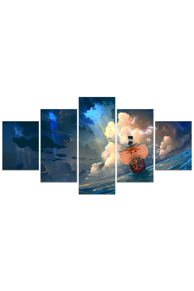 KAIWALK Anime One Piece Poster Zoro Print on Canvas Painting Wall Art for Living Room Decor Boy Gift (With Frame, 1) - Image 1