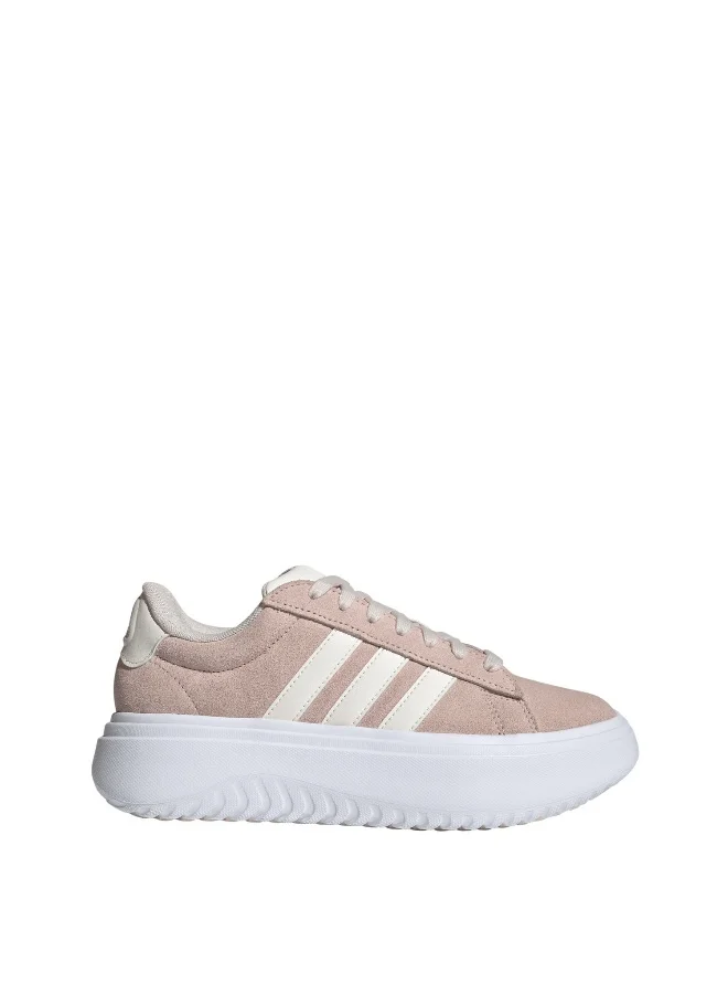 adidas adidas Grand Court Platform Pink Sportwear Shoes 3