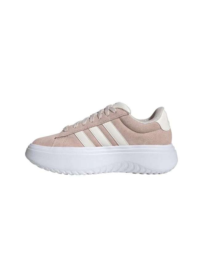 adidas adidas Grand Court Platform Pink Sportwear Shoes 3