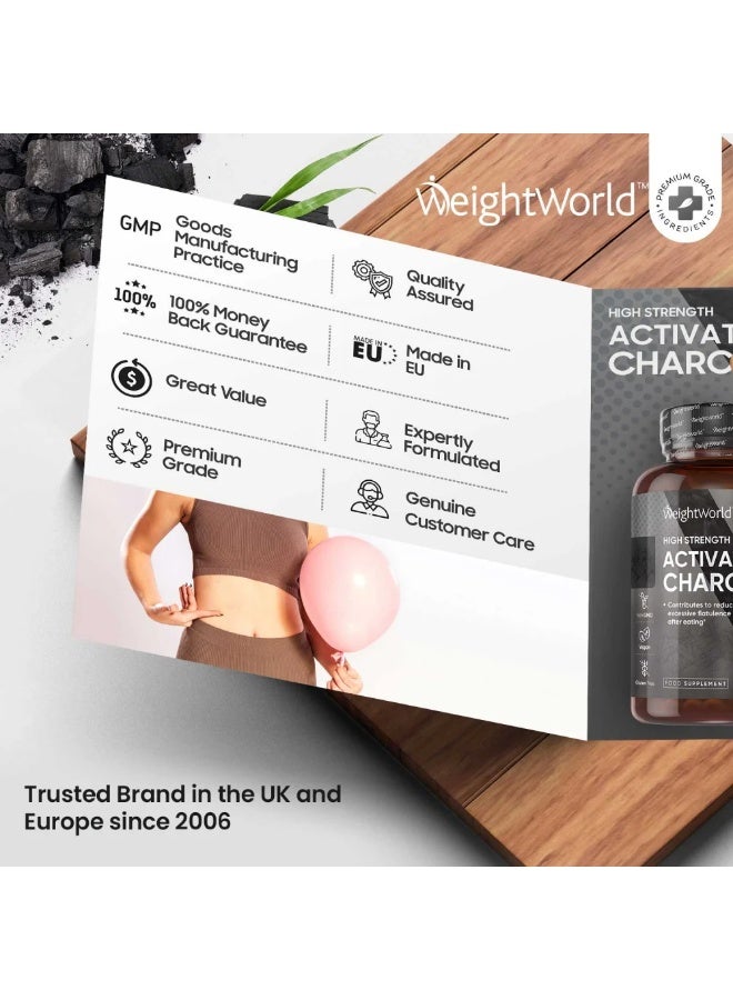 فحم نشط 2000 ملغ – يدعم صحة الجهاز الهضمي وإزالة السموم، 180 كبسولة - Image 4