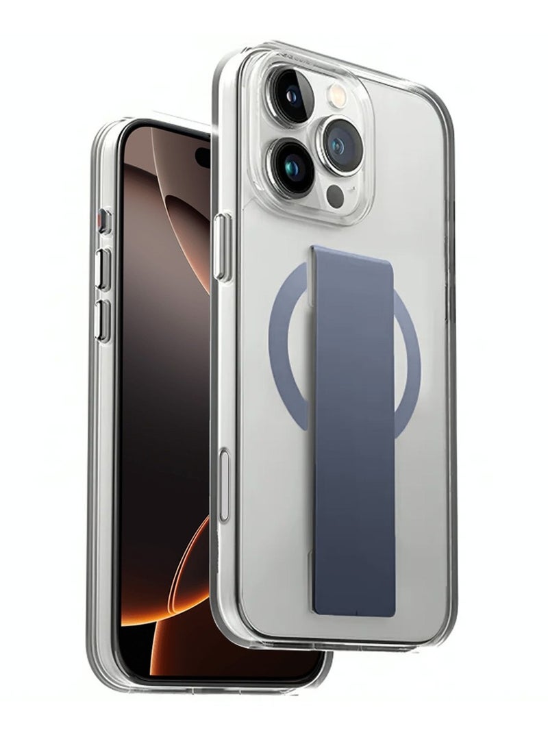 Techie حافظة آبل آيفون 16 برو الشفافة مع مغريپ، رفيعة للغاية، غطاء خلفي مغناطيسي مغسيف، سيليكون فاخر، حماية من السقوط، مقاومة للخدوش، مضادة لبصمات الأصابع - Image 1