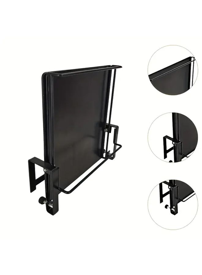 Foldable Square Kitchen Floating Shelf Walnut Khaki No Drill Portable Design Multi Purpose Storage Rack For Spices Bowls Bathroom Cabinets - Image 2