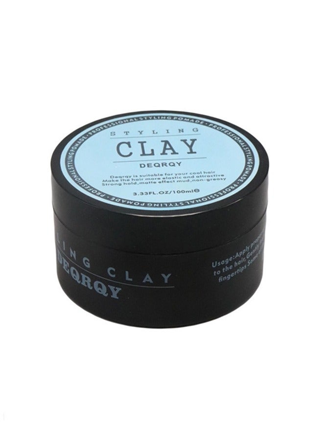 Styling clay men fiber pliable molding cream 100ml, Styling Hair Wax Clay matte Clay - Image 5