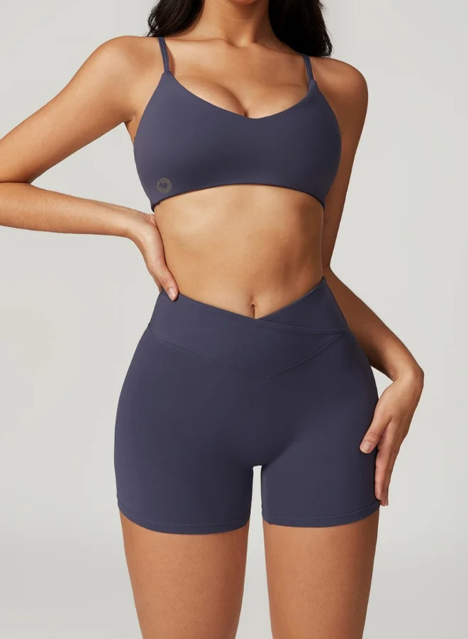 KAWN.YOGA Womens Scoop Neck Sports Bra
