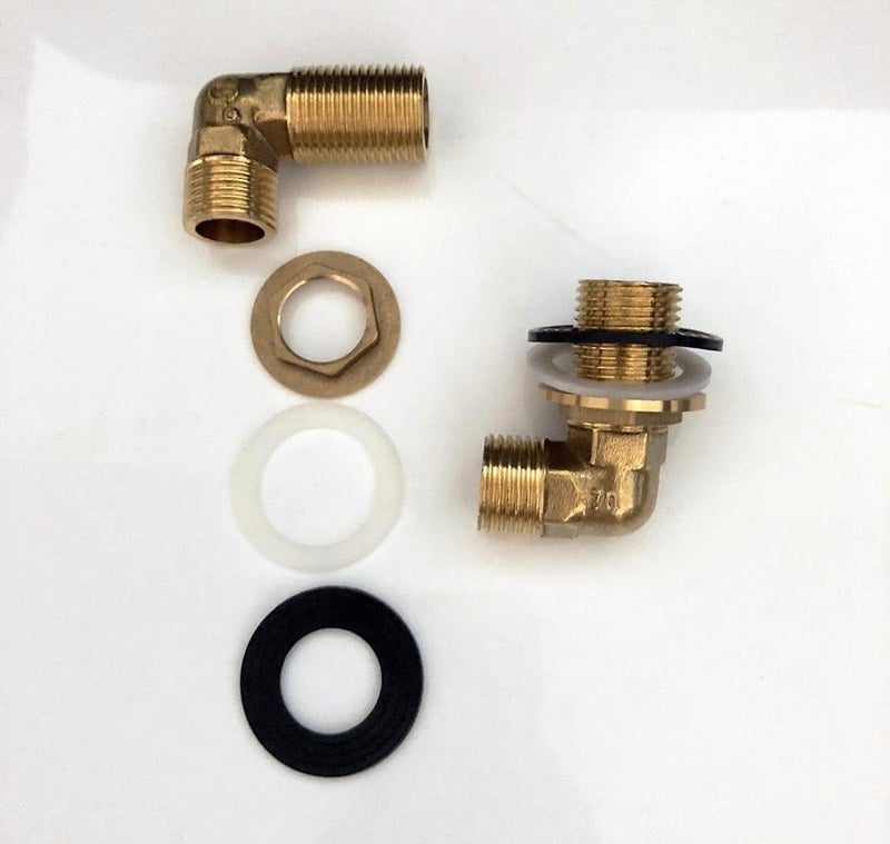 MISSMIN Installation kit for Wall Mount Commercial Faucet,backsplash Mount Set for Stainless Steel Commercial Kitchen Prep & Utility Sink - Image 5