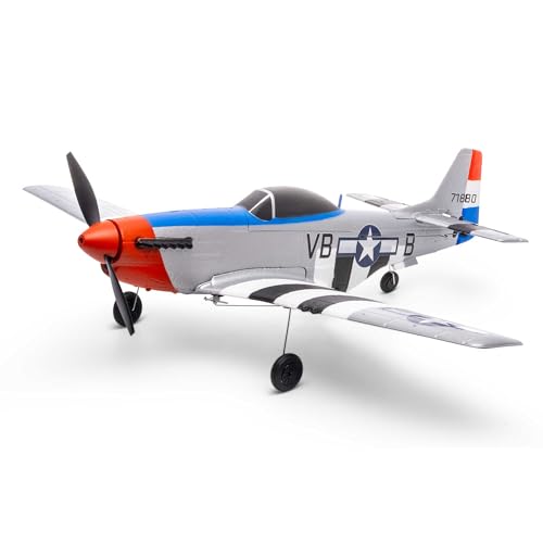 HobbyZone RC Airplane P51D 450mm RTF Battery and Charger Included HBZ1251 - Image 1
