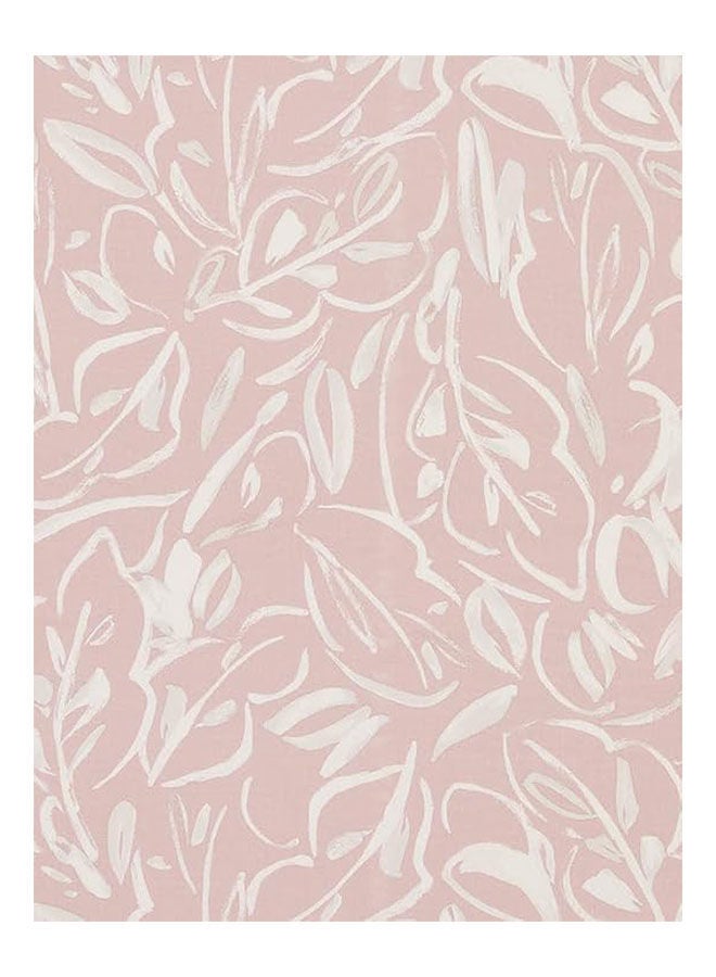  انتكس بيت الستائر ستارة شفافة مطبوعة بأوراق مخملية من الكتان مع حلقات فولاذية قطعة واحدة - Image 5