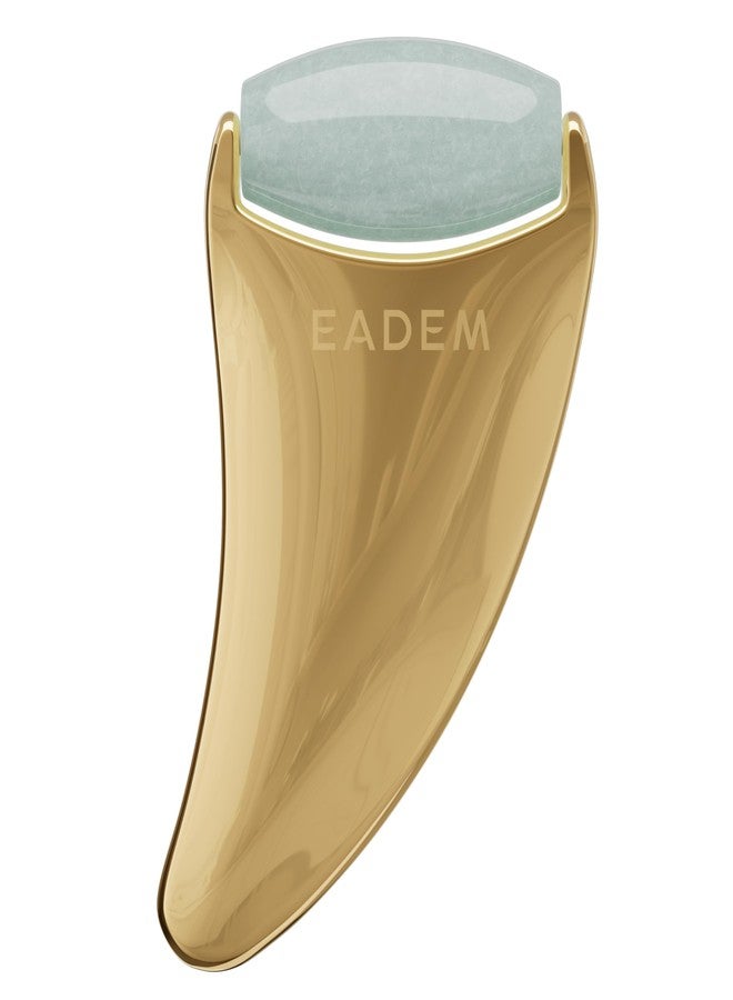 EADEM The Chisel, Gua Sha & Jade Facial Sculptor, Gua Sha Facial Tools for your Skin Care Routine, GuaSha Tool for Face, Jade Roller for Face, Luxury Jawline Sculptor - Image 1