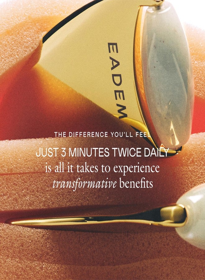 EADEM The Chisel, Gua Sha & Jade Facial Sculptor, Gua Sha Facial Tools for your Skin Care Routine, GuaSha Tool for Face, Jade Roller for Face, Luxury Jawline Sculptor - Image 5