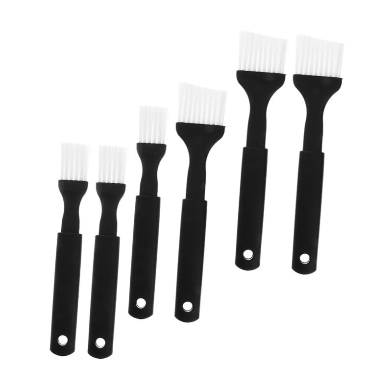 6Pcs High Temperature Resistant Kitchen Oil Brush Set For Basting Meats Pastries And Outdoor Cooking - Image 2