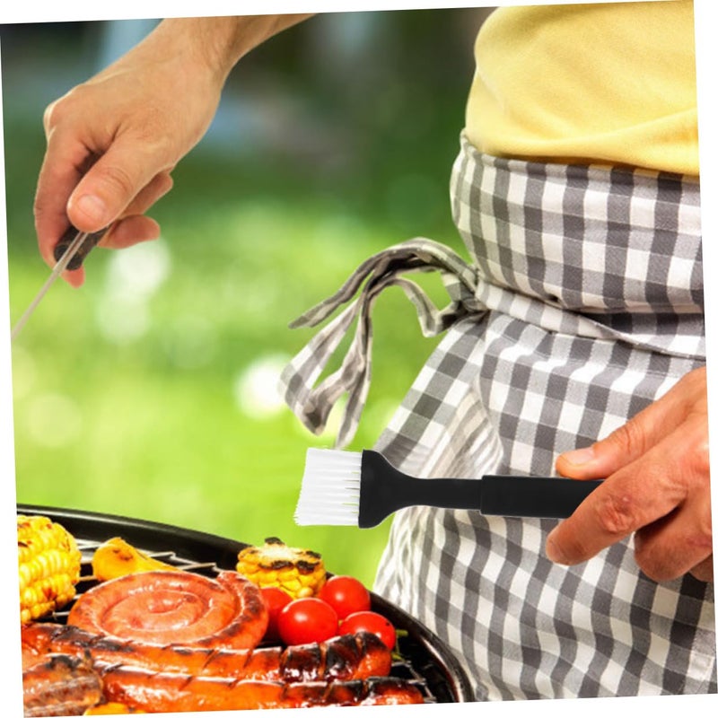 6Pcs High Temperature Resistant Kitchen Oil Brush Set For Basting Meats Pastries And Outdoor Cooking - Image 3