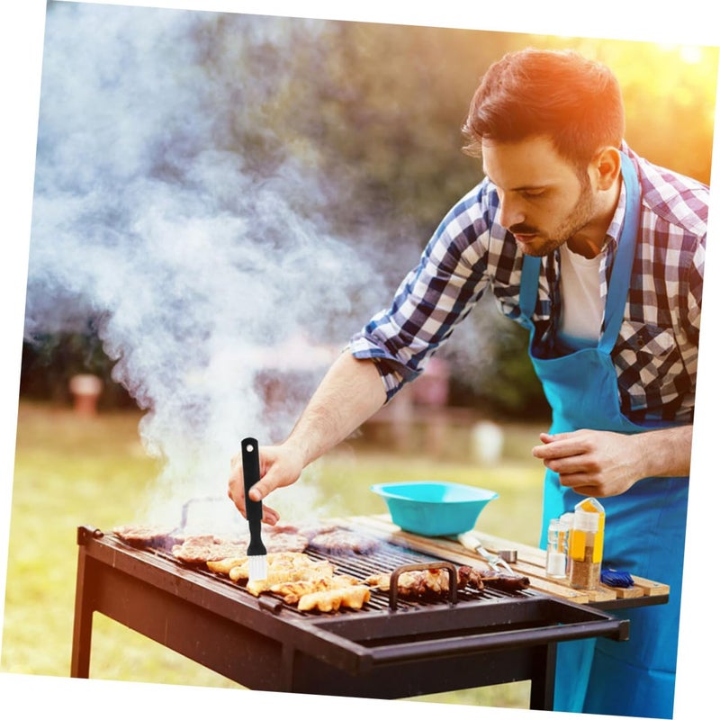 6Pcs High Temperature Resistant Kitchen Oil Brush Set For Basting Meats Pastries And Outdoor Cooking - Image 4