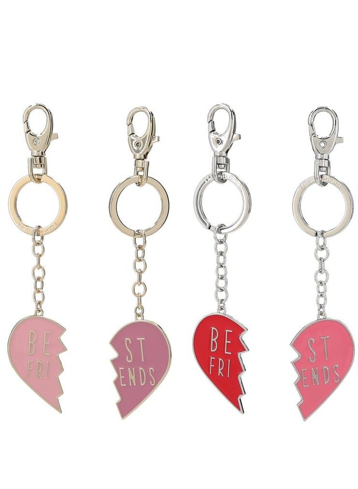 TOPModel BFF Heart Keyring Set - 1 Set Only, Style/Color May Vary - Image 3