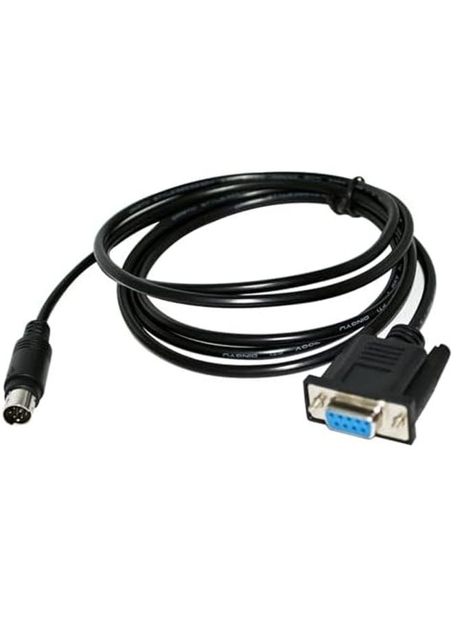 DB9 9 Pin Female to Mini DIN 8 Pin Adapter Cable 3 Metres for Communication - Image 1